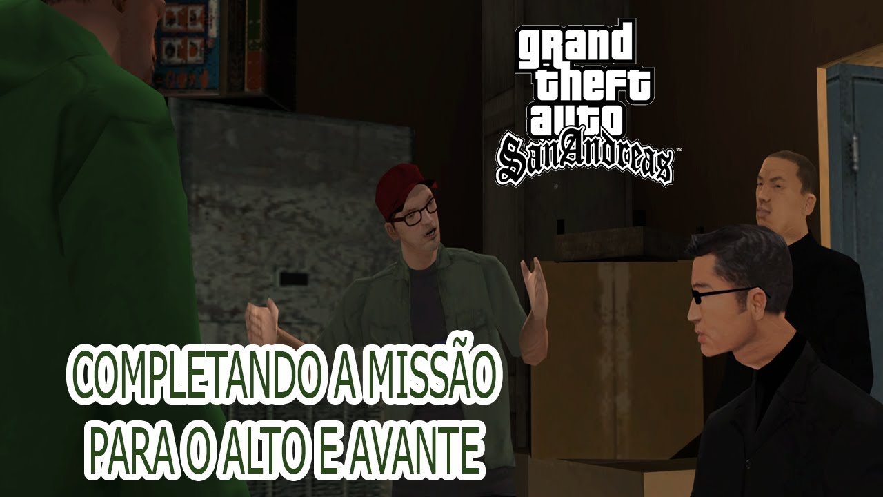 🔪Completando a missão Para o Alto e Avante! | GTA San Andreas