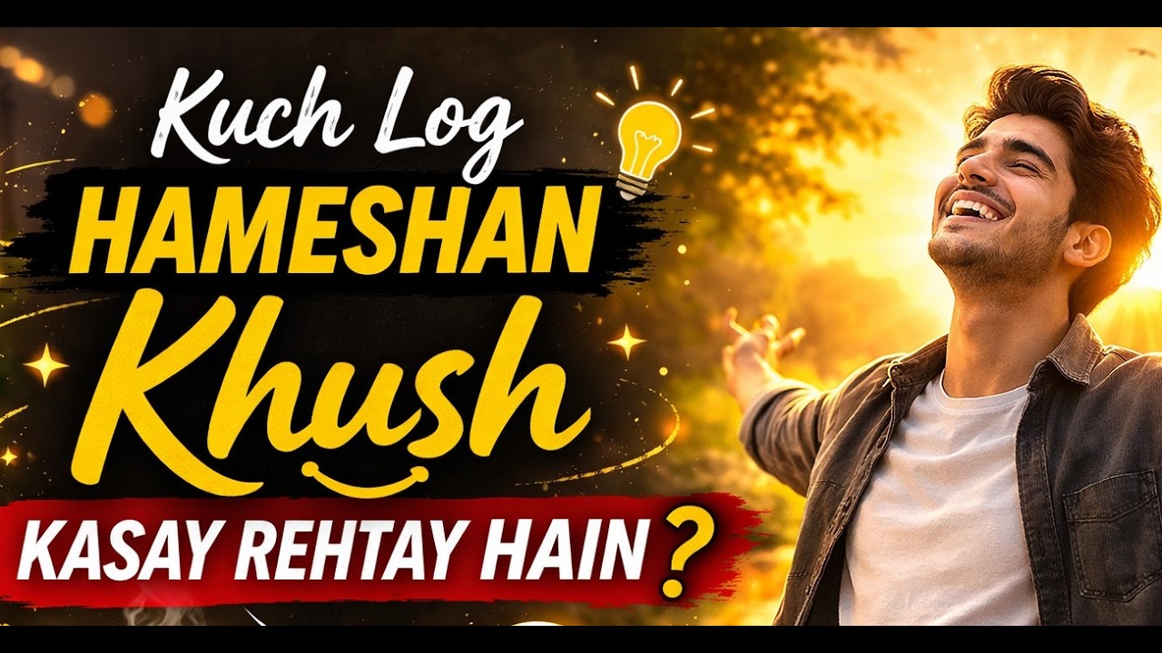 Kuch log hameshan khush kasay rehtay hain? 