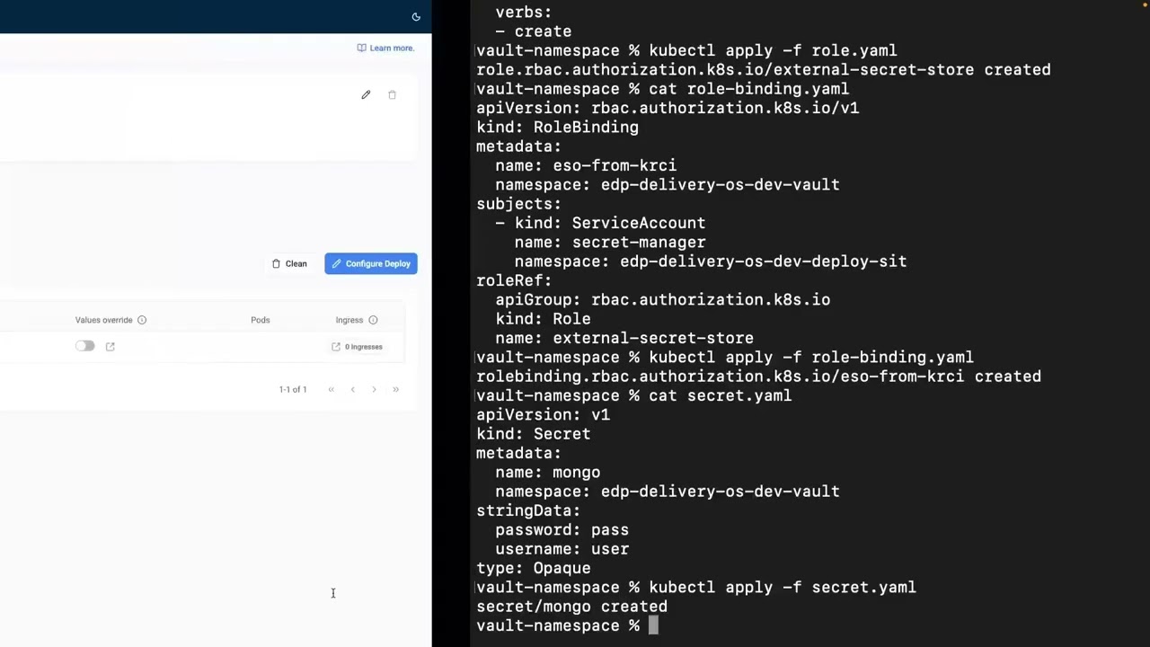 Sensitive Data Management in KubeRocketCI