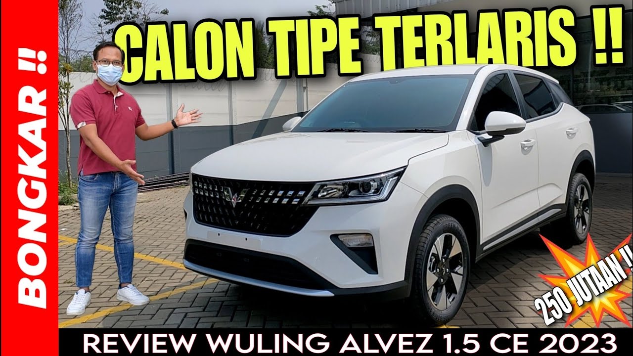 Bongkar !! WULING ALVEZ 1.5 CE 2023 || Review Exterior & Interior Pesaing HRV, Creta & Yaris Cross !