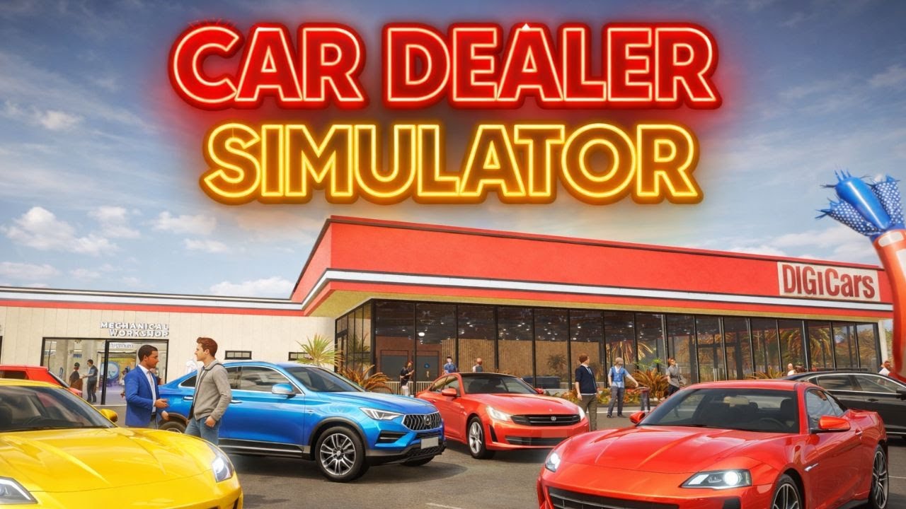 DEIXEI MINHA LOJA FULL E VENDEI CARRO POR +300K! Car Dealer Simulator