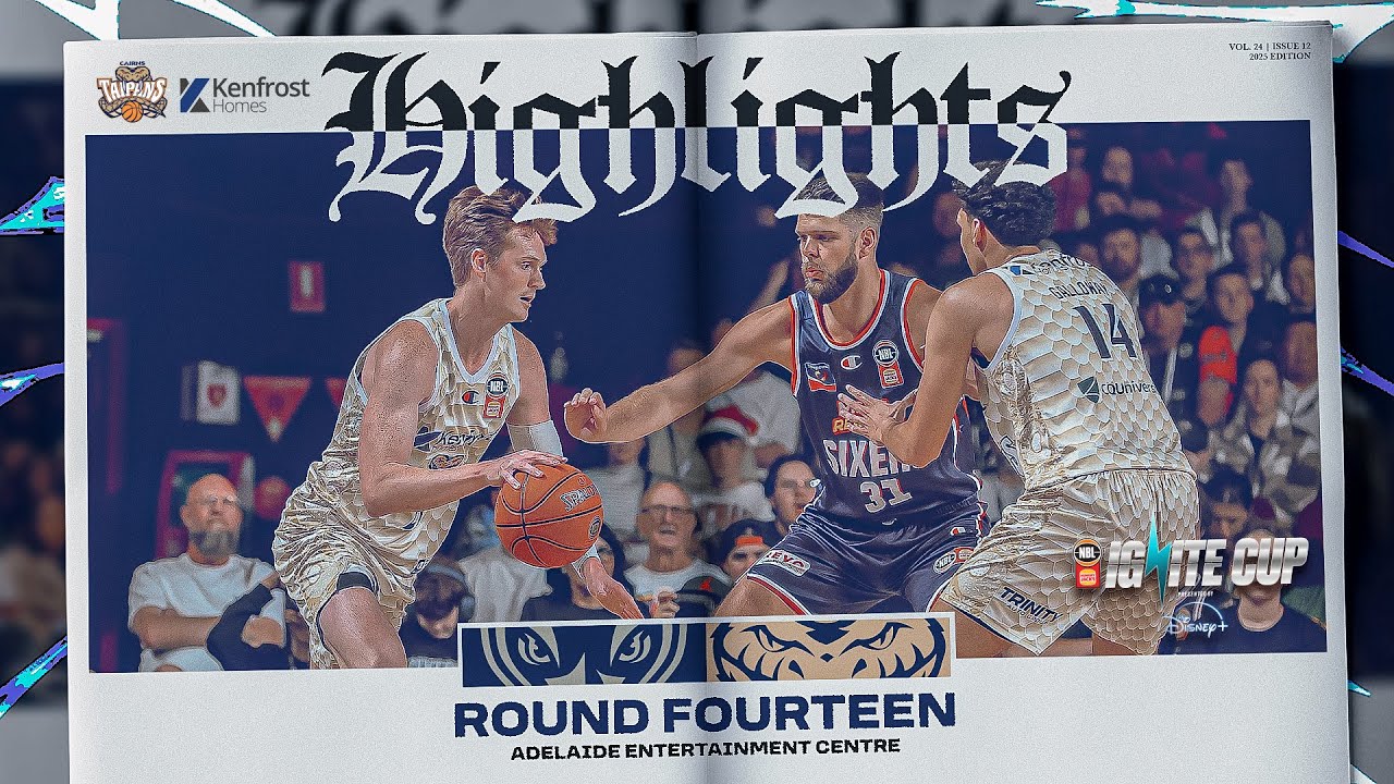 Adelaide 36ers vs. Cairns Taipans - Game Highlights - Round 14 , NBL26