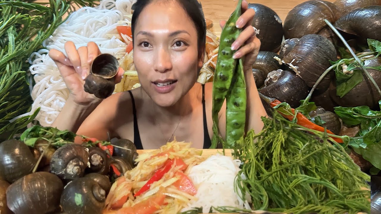 นึ่งหอย ส้มตำ กินกับสตอสด