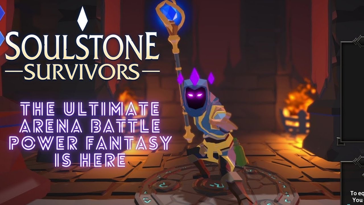 Soulstone Survivors - The Ultimate Arena Battle Power Fantasy is here