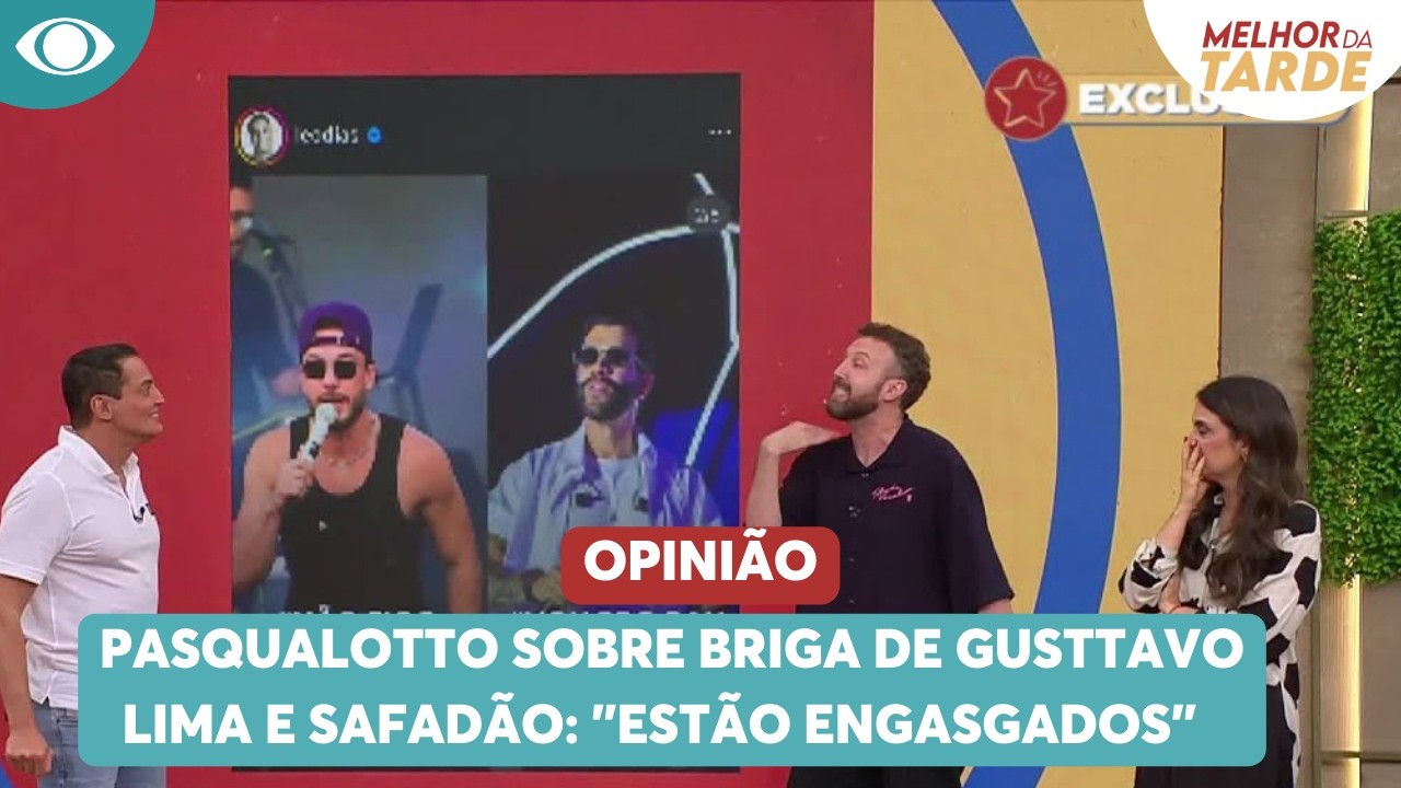Pasqualotto sobre briga de Gusttavo Lima e Safadão: 