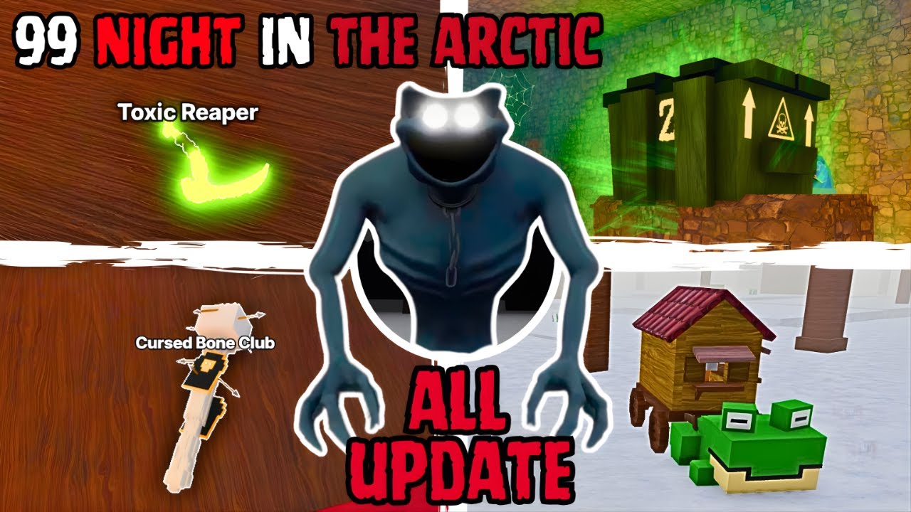 99 Nights in the Arctic🐺- ALL New Items & Update - Roblox