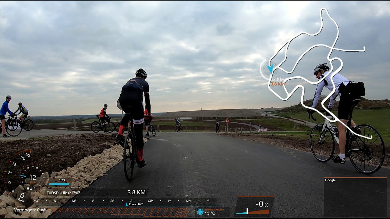 Fietsen op de VAM berg. Col du VAM
