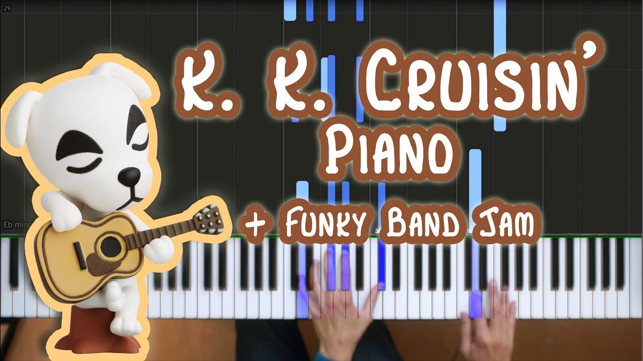 Animal Crossing New Horizons - K. K. Cruisin' (K. K. Slider)[Piano Tutorial][How To Play][アーバンけけ]