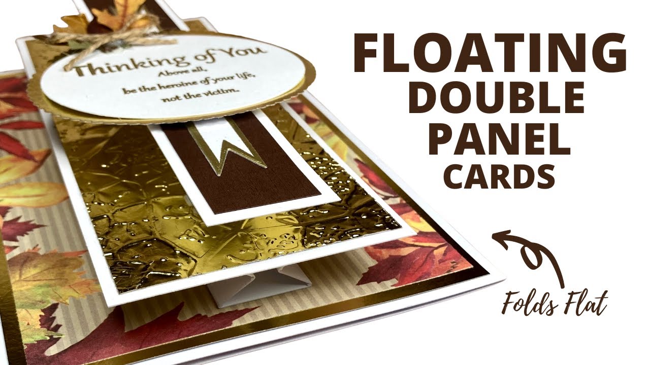 Floating Double Panel Cards | Easy DIY Card Designs & Ideas!