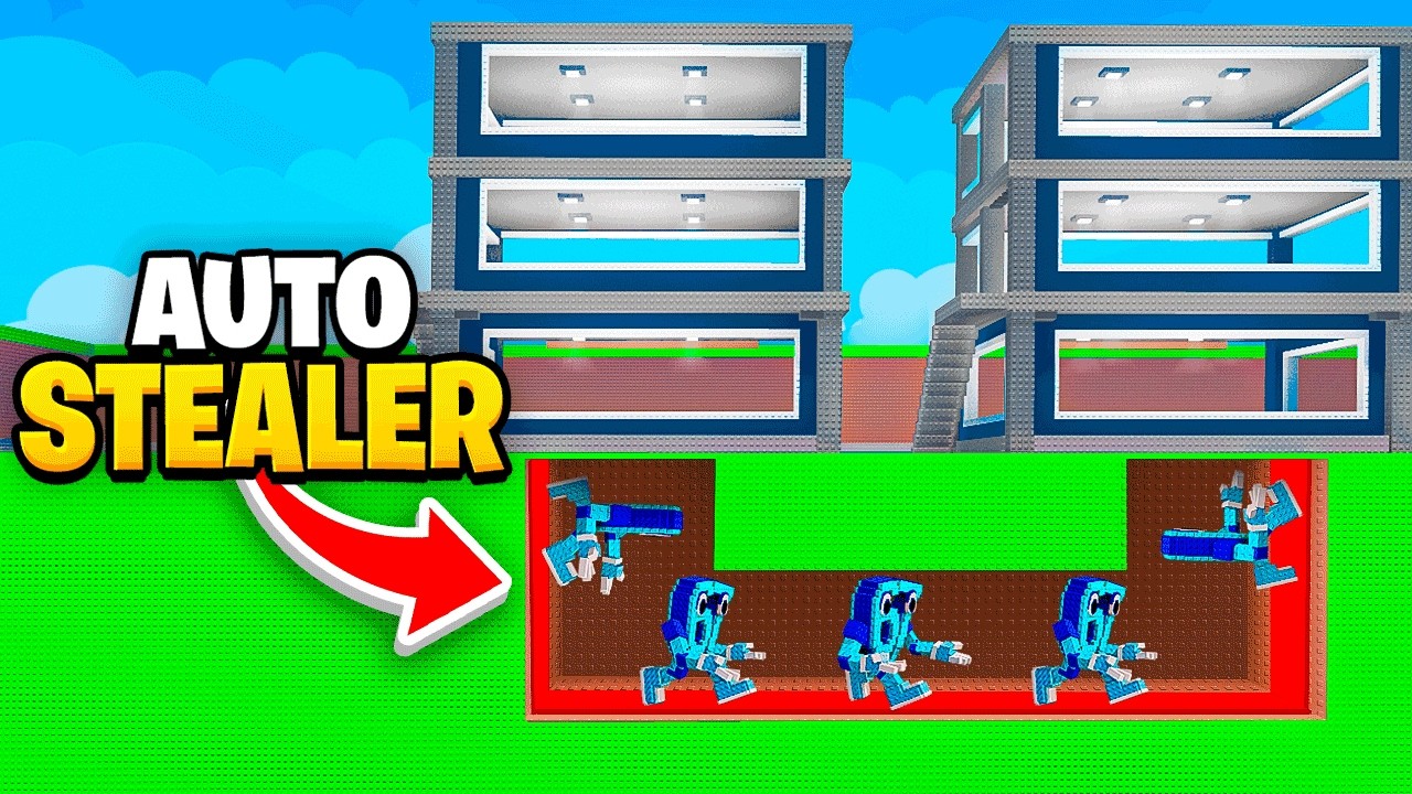 I Cheated With AUTO STEALER in Steal a Brainrot!