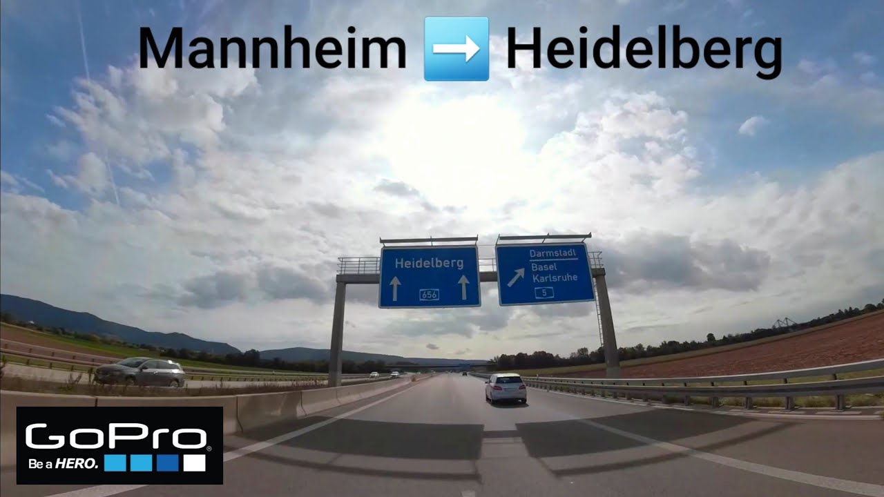 Von Mannheim nach Heidelberg - GoPro Video