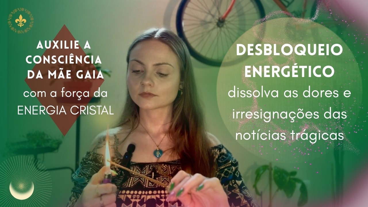 ✨MEDITAÇÃO GUIADA: DISSOLVA TUAS DORES E AJUDE A ELEVAÇÃO DA CONSCIÊNCIA PLANETÁRIA 🌍