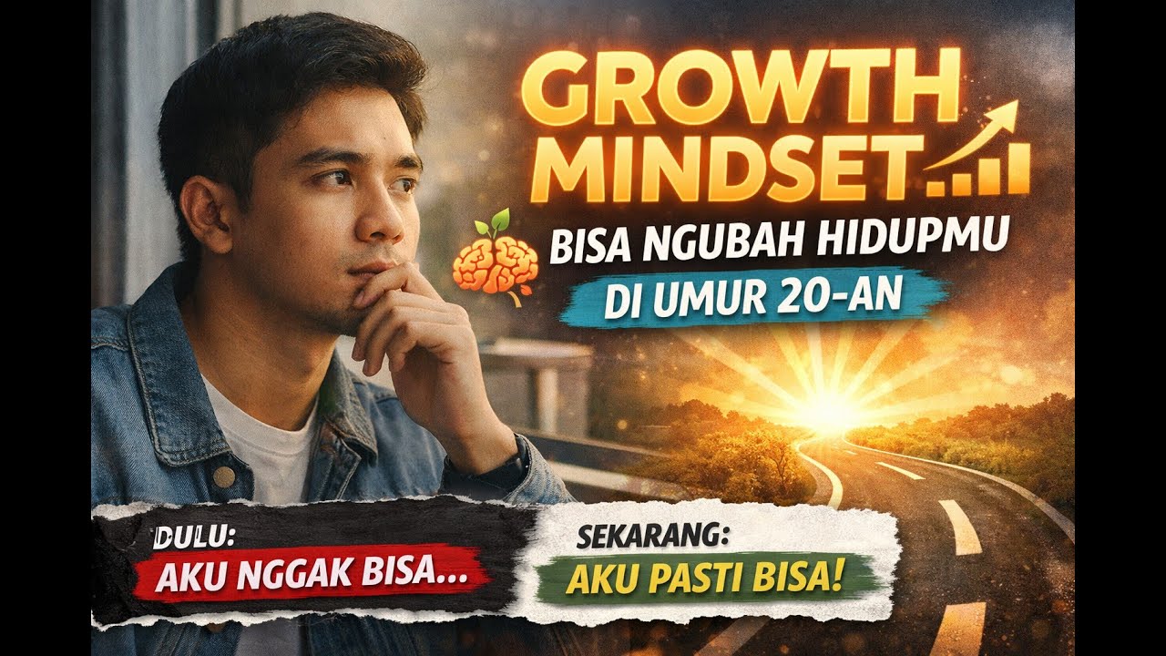 “Kenapa Growth Mindset Bisa Ngubah Hidupmu di Umur 20-an”
