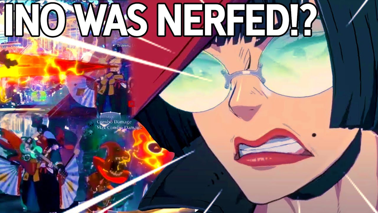 INO NERFED before Guilty Gear STRIVE launched!?