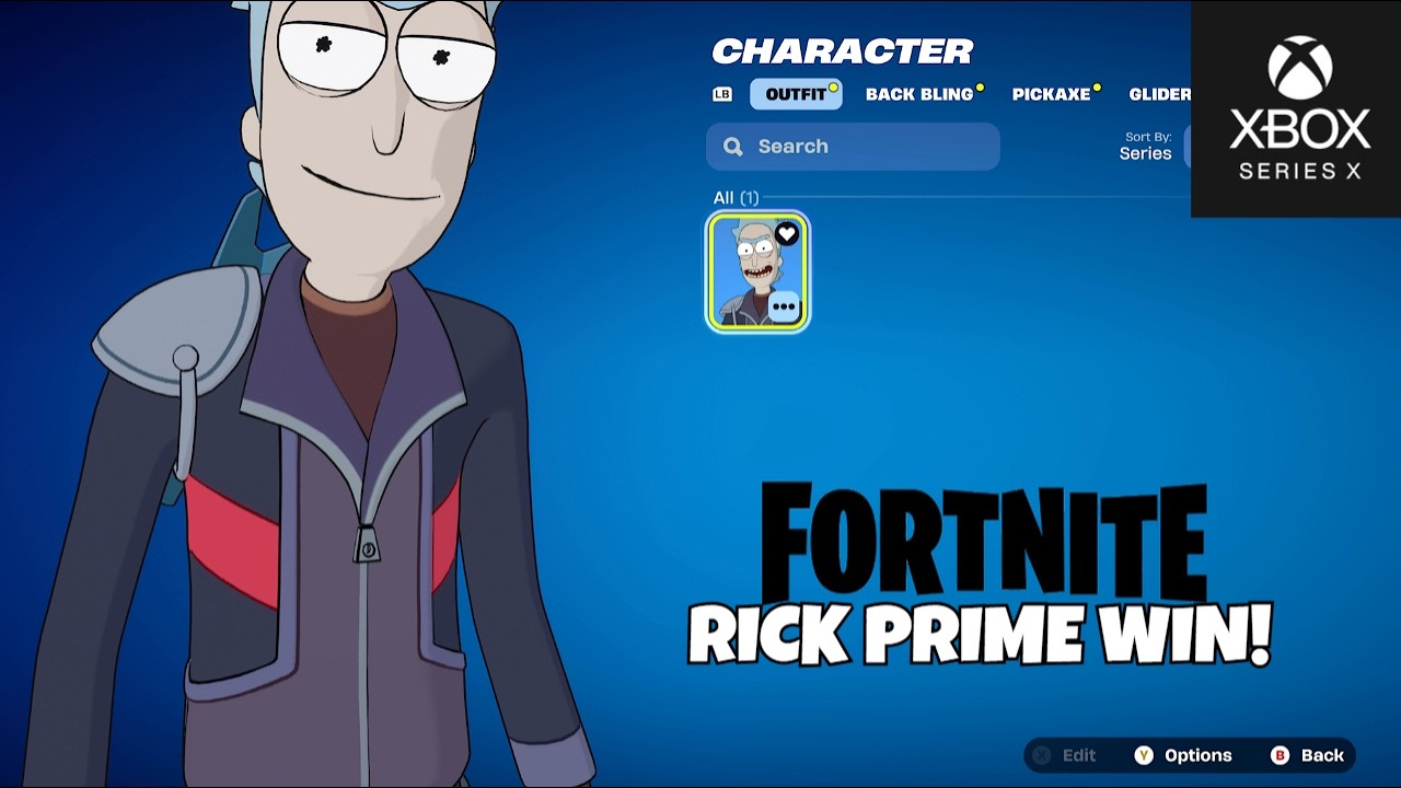 FORTNITE  RICK PRIME WIN! XBOX CHAPTER 7 SEASON 1