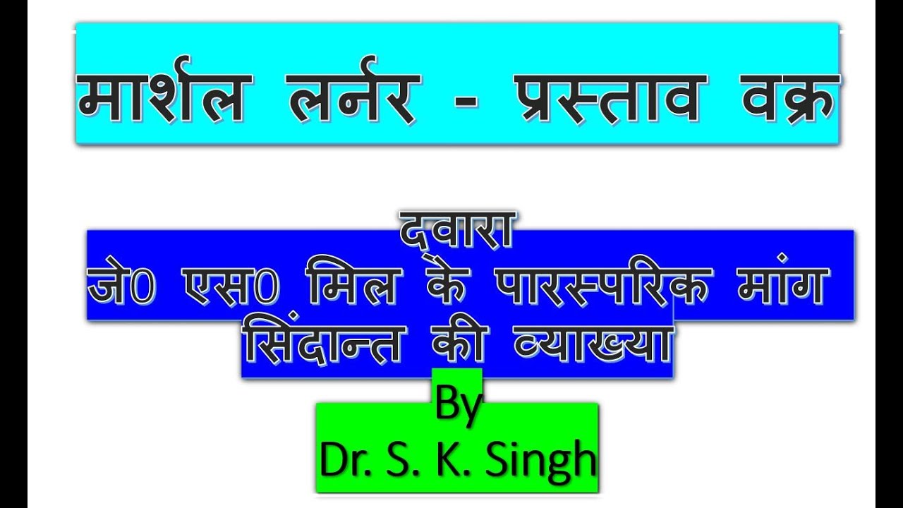 मार्शल लर्नर - प्रस्ताव वक्र (#offer  Curve and #TOT) - #Marshal_Lerner Conditions