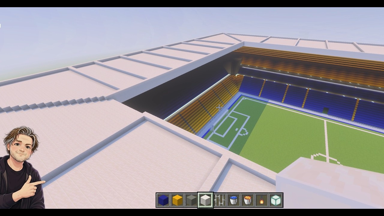 STADIMIZIN ÇATISI TAMAMLANIYOR // MineCraft