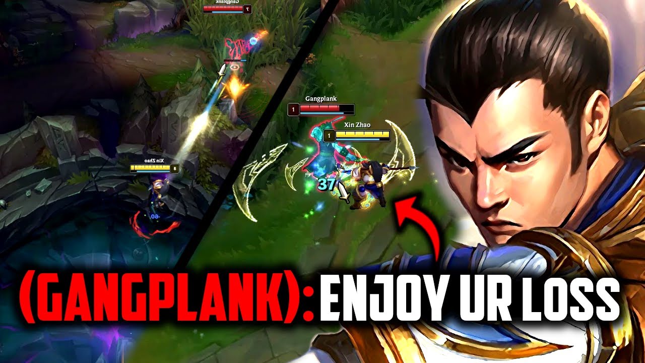 Jungle but I only camp ONE Lane the ENTIRE GAME (Enemy Gangplank tells me I'm gonna Lose 🤣)