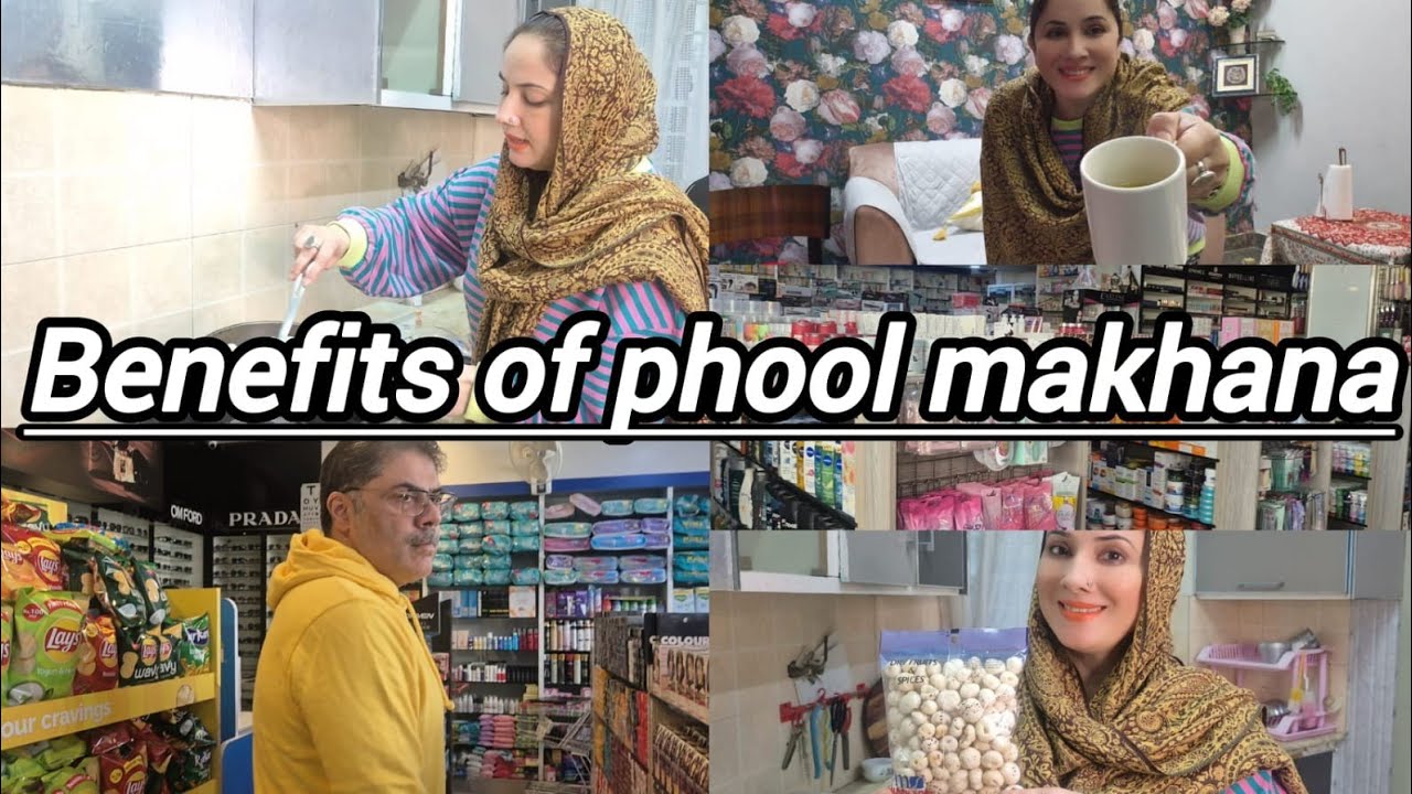 Benifits of PhoolMakhana 👍 | Shopping at CLINIX 😄 | Ladies Meelad & Niaz | Busy Day Vlog