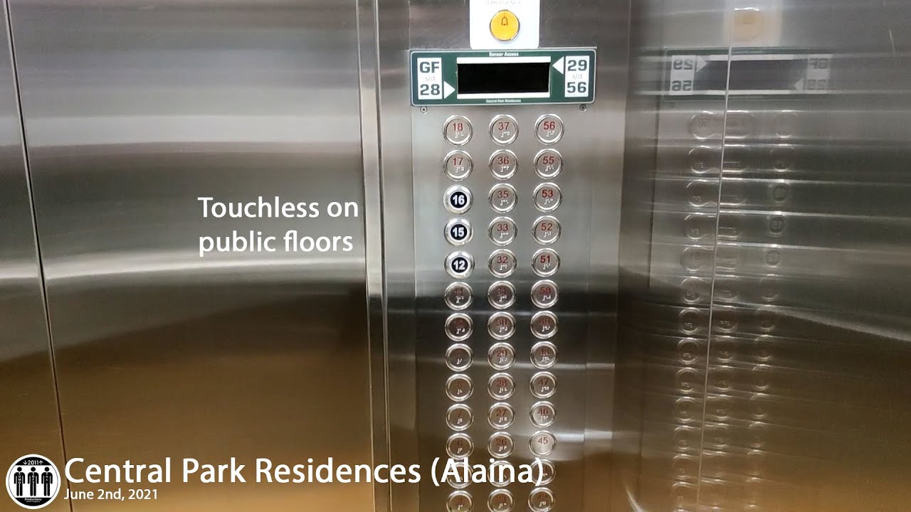 Sigma Elevators w/ Touchless Operation at Central Park Residences, Jakarta (Alaina)