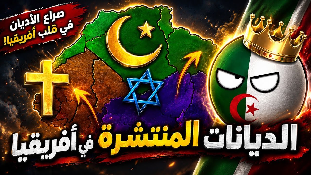 ماهي يا ترى؟ الديانات المنتشرة في إفريقيا🌍🧐#الجزائر #الجزائر #السعودية #مصر #العراق #اشتراك_بالقناة 