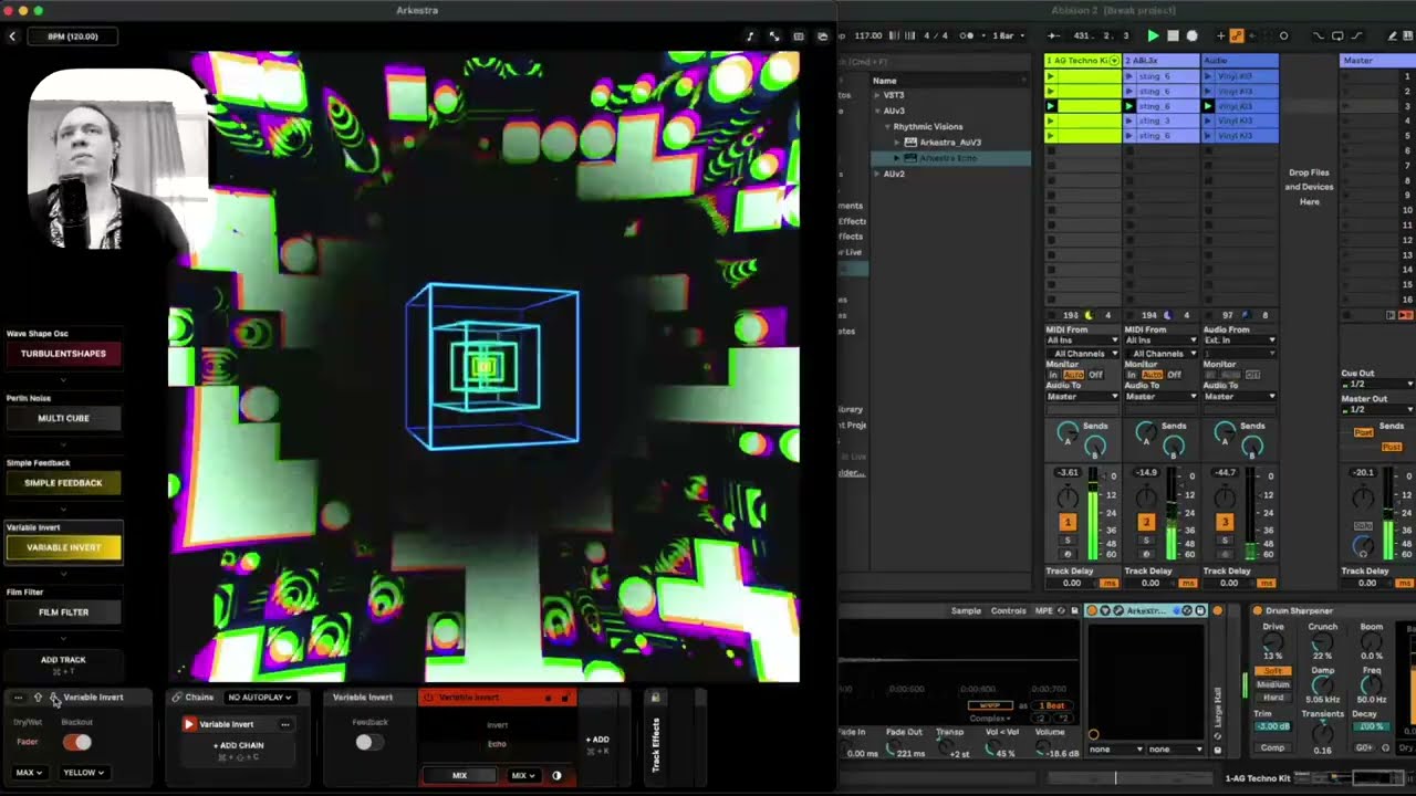 How To Create Audio Reactive Visuals with Ableton and Arkestra