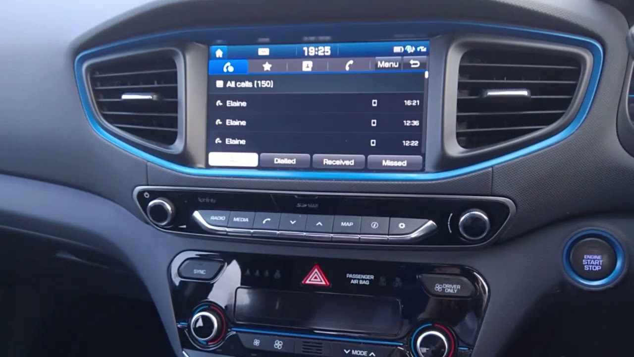 Ioniq media unit setup