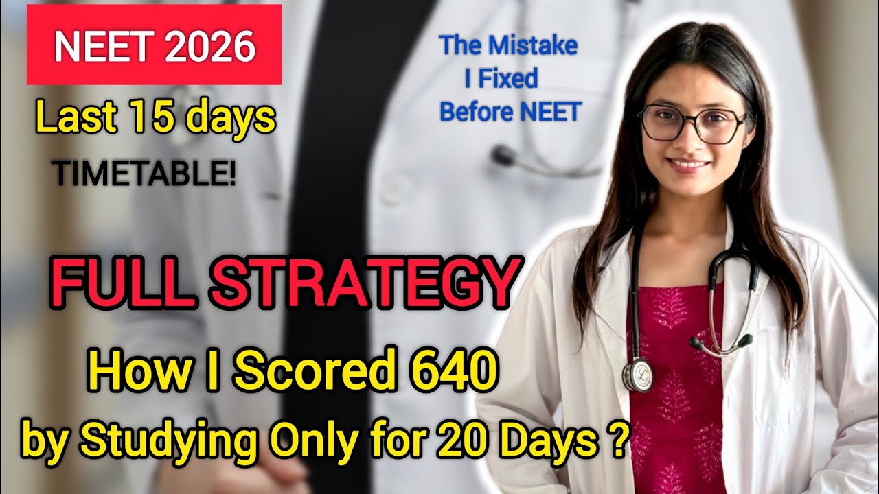 Full Strategy | How I Studied and Scored 640 in Just 20 Days