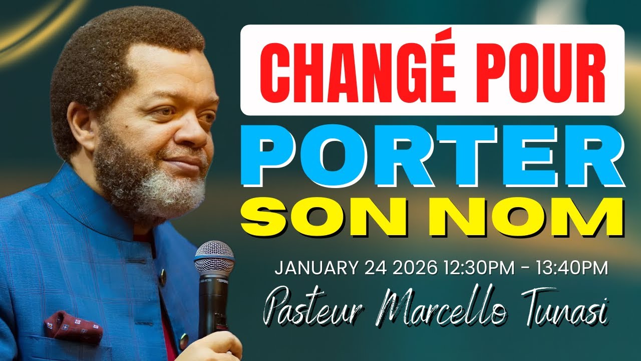 Déprogrammé et reprogrammé pour porter Son Nom | Pasteur Marcello Tunasi.