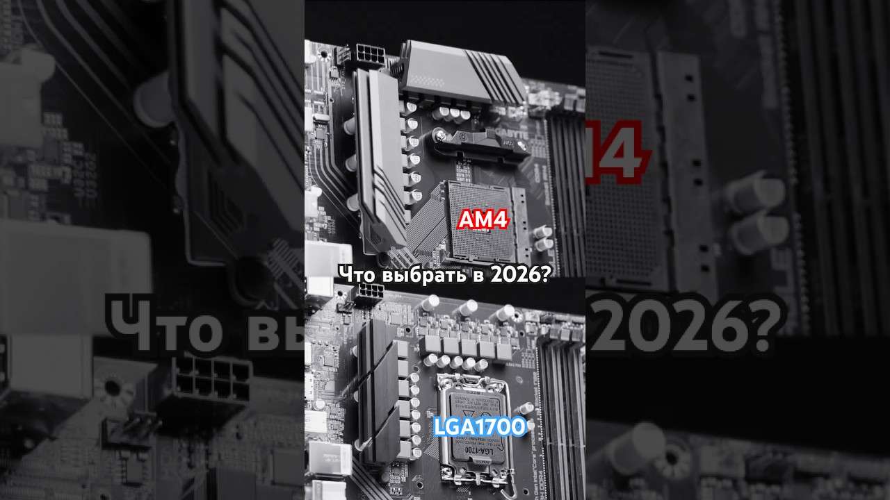 НА ЧЁМ СОБРАТЬ ПК В 2026? #пк #игры #гейминг #сборкапк #игровойпк #pc #games #intel #amd