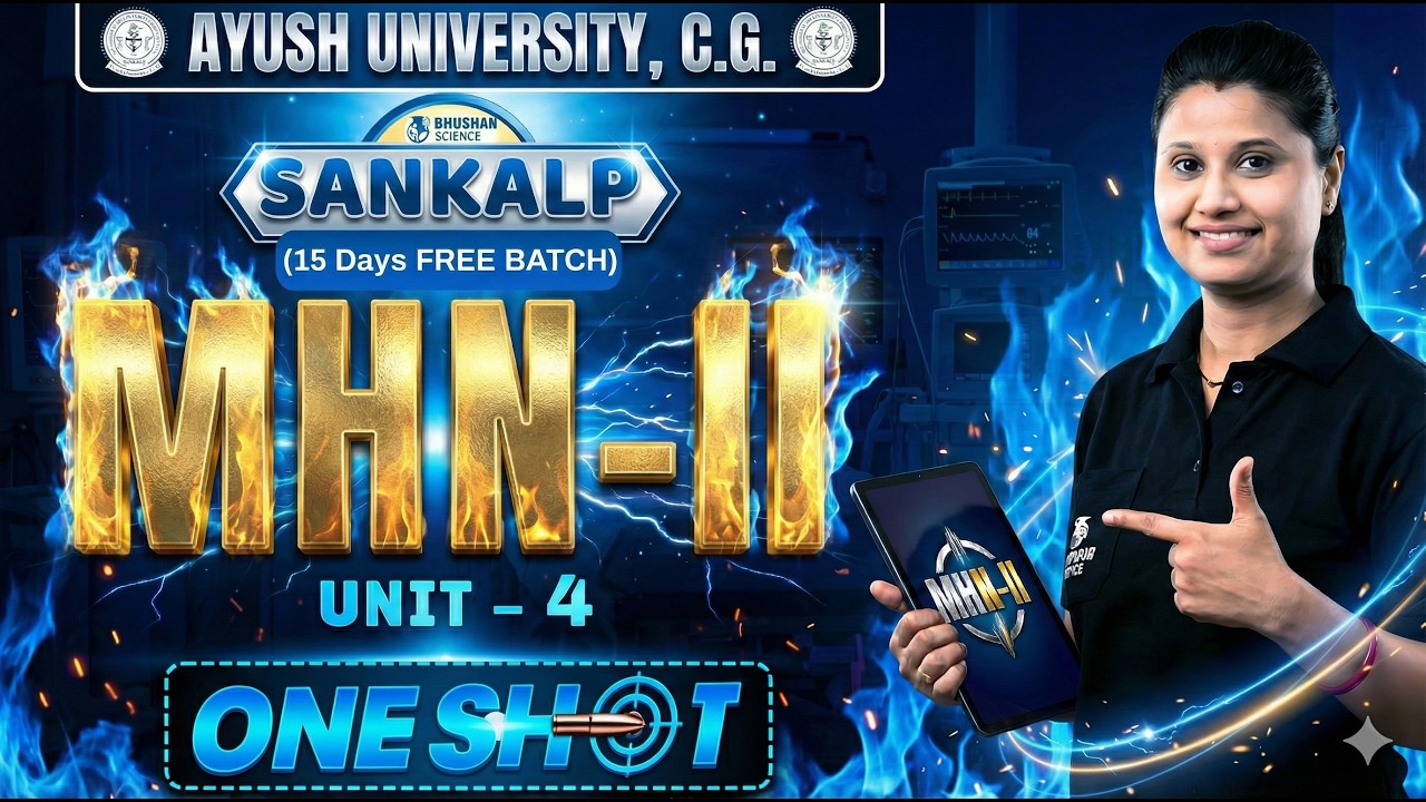 MHN-II Unit 4 One Shot Revision | Mental Health Nursing 2 Important Questions | Sankalp Batch 🔥