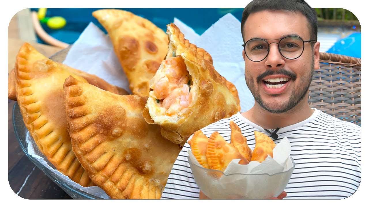 VEJA QUE FÁCIL ESSE PASTEL DE CAMARÃO CREMOSO | Thigas Ribeiro