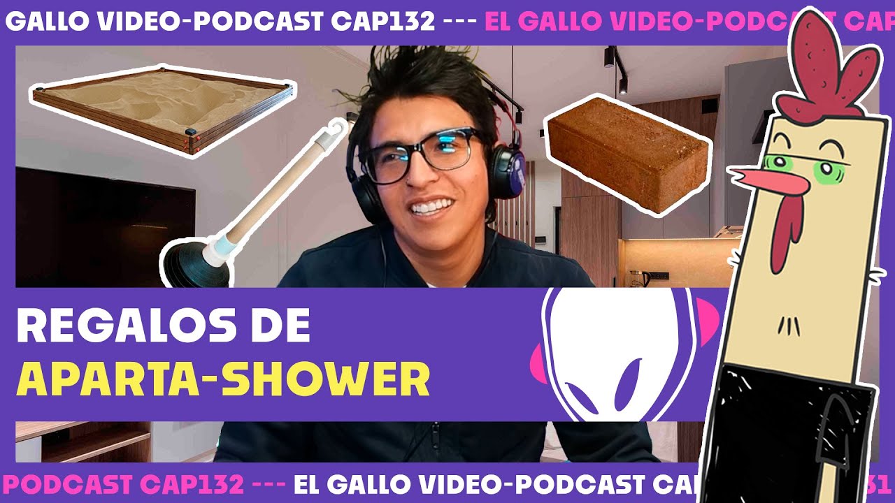 ¿Qué regalos le darían al productor de Aparta-shower? Desde ladrillos hasta chupas... | Radioacktiva