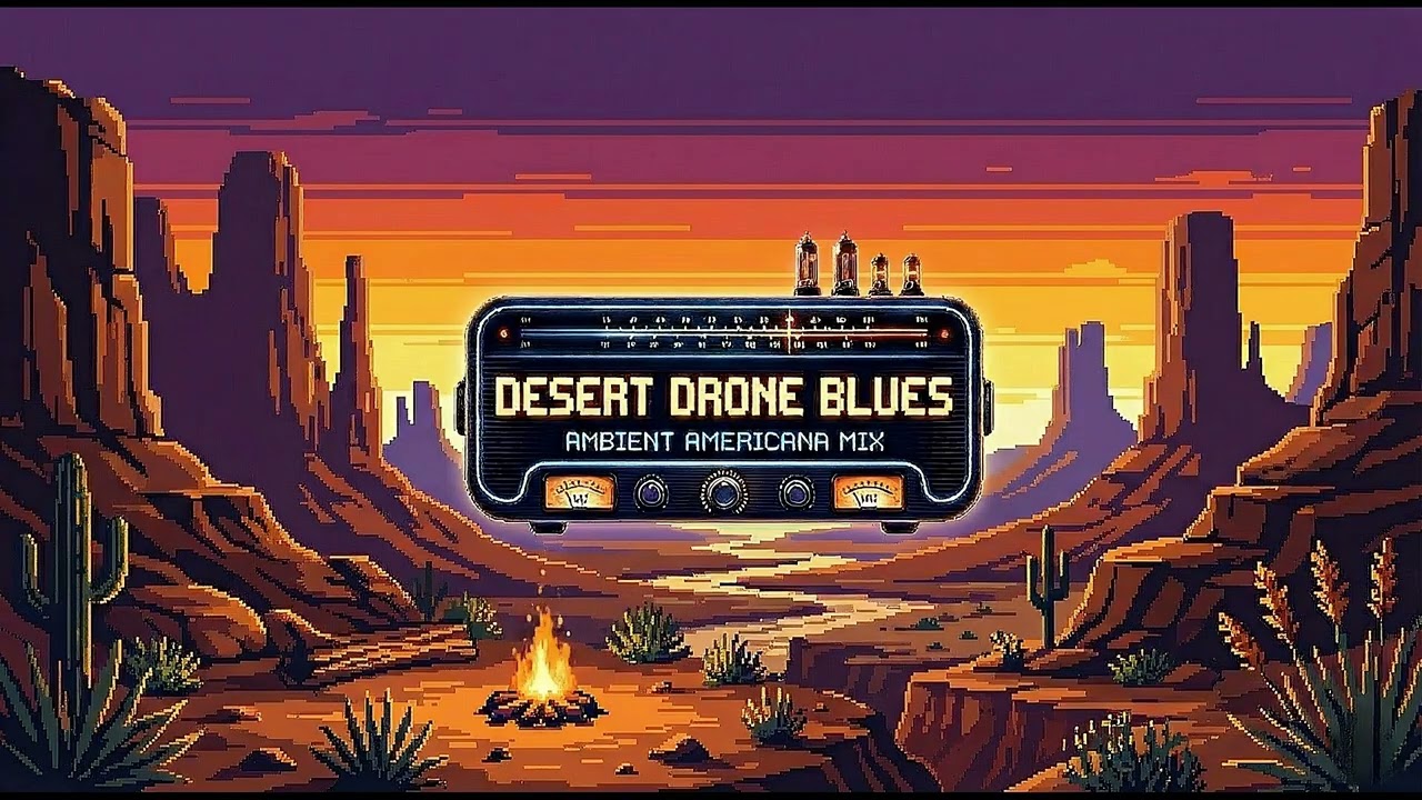 Midnight Desert Blues 🌌 • Mix No.3 • Deep Focus & Night Drive • Hypnotic Instrumental Mix