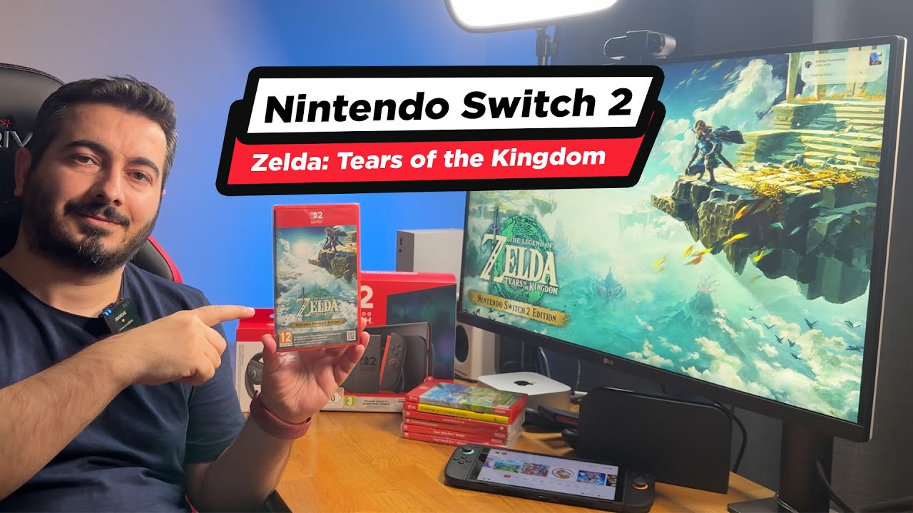 The Legend of Zelda: Tears of the Kingdom Nintendo Switch 2 Edition OYNANIŞ | HYRULE Tarihi & KİTAP