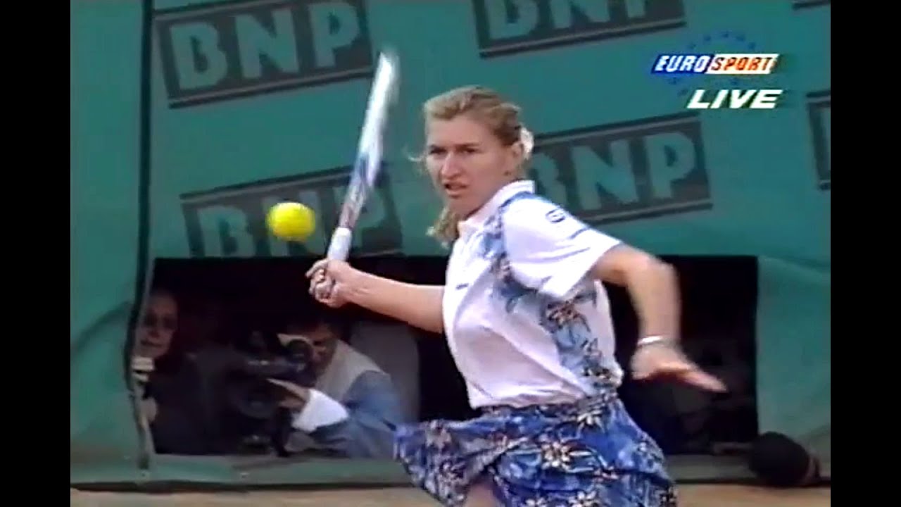 Steffi Graf vs. Conchita Martinez Roland Garros 1995 SF (super extended version) 💗