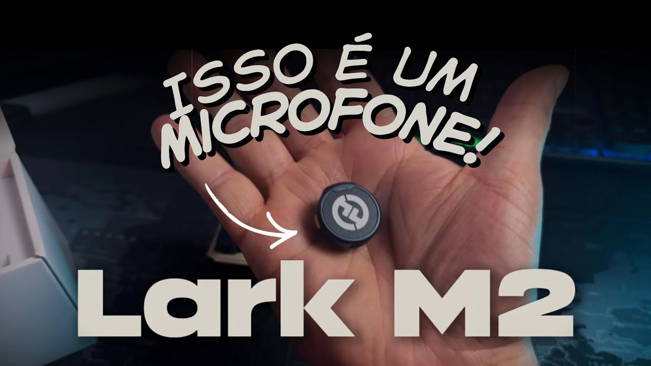 Qual é o melhor microfone de Lapela? Hollyland Lark M2 | Unboxing e Review Completo.