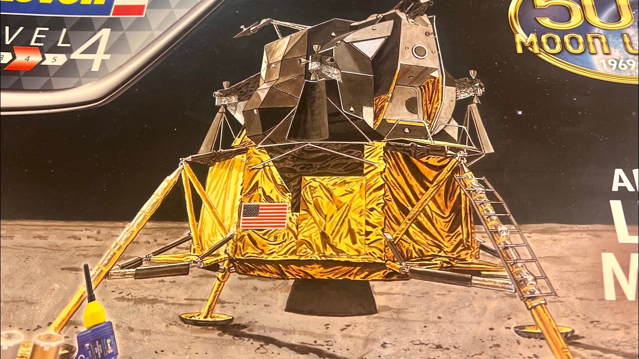 Return to the Moon. Apollo 11 LM Eagle Revell 1/48 Part 21