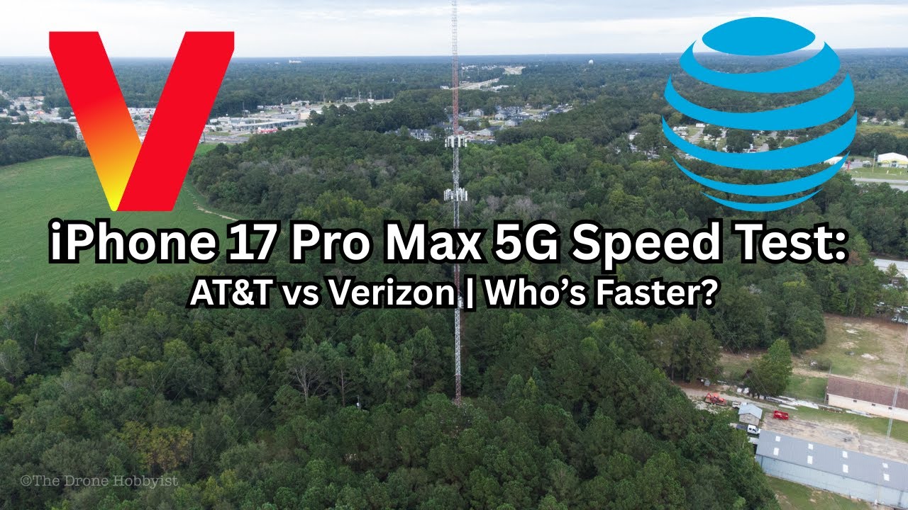 iPhone 17 Pro Max 5G Speed Test: AT&T vs Verizon &ndash; Who&rsquo;s Faster?
