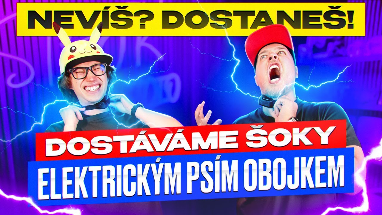 NANDALI JSME SI ELEKTRICKEJ PSÍ OBOJEK 😅A DOPADLO TO ŠPATNĚ 😂