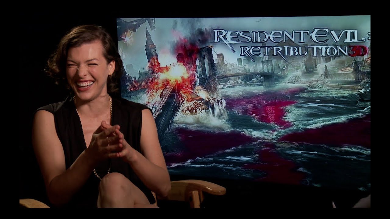 Milla Jovovich Interview for RESIDENT EVIL: RETRIBUTION