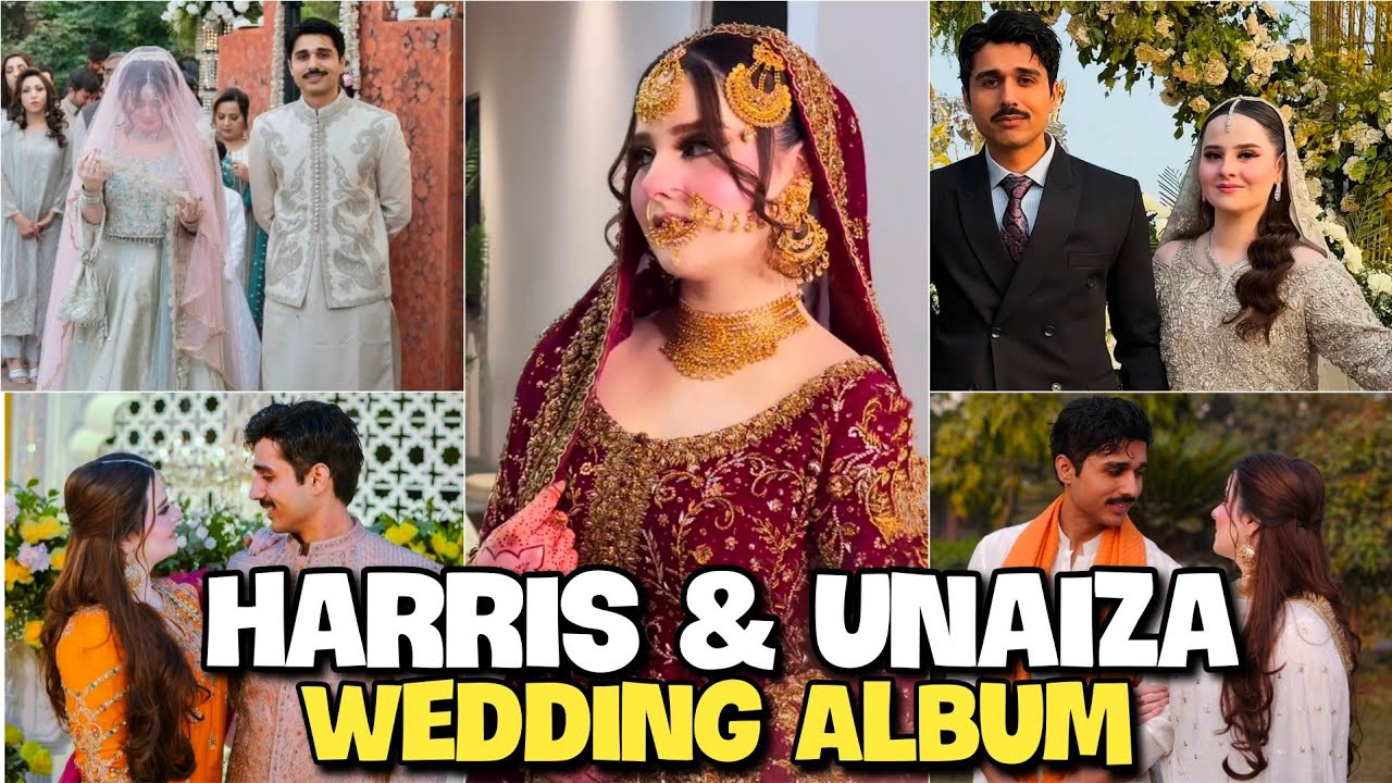 Haris Ali Wedding Album 2026 | Haris aly & Unaiza Ki Shaadi Ki pictures | Enjoy Blossom |
