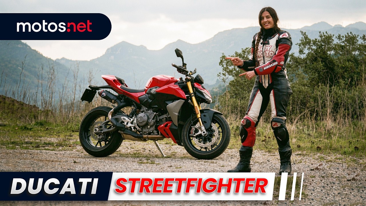 Ducati Streetfighter V2 S 2025 | &iexcl;M&aacute;s ligera que nunca! / Prueba / Review / motos.net