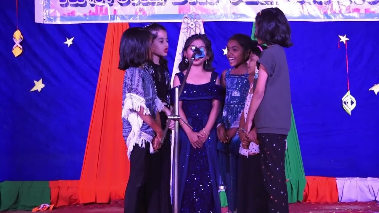 Annual Function 2025-26. student song performance