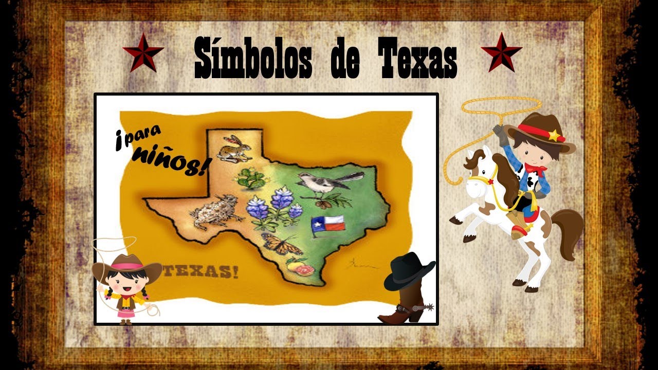 SIMBOLOS DE TEXAS EN ESPAÑOL PARA NIÑOS