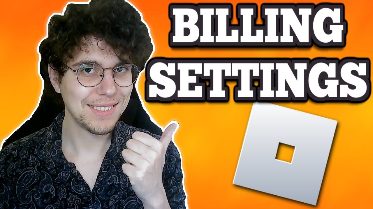 How To Find Billing Settings In Roblox