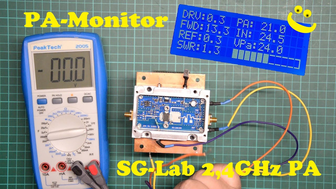 SG Lab PA Monitor für 13cm PA