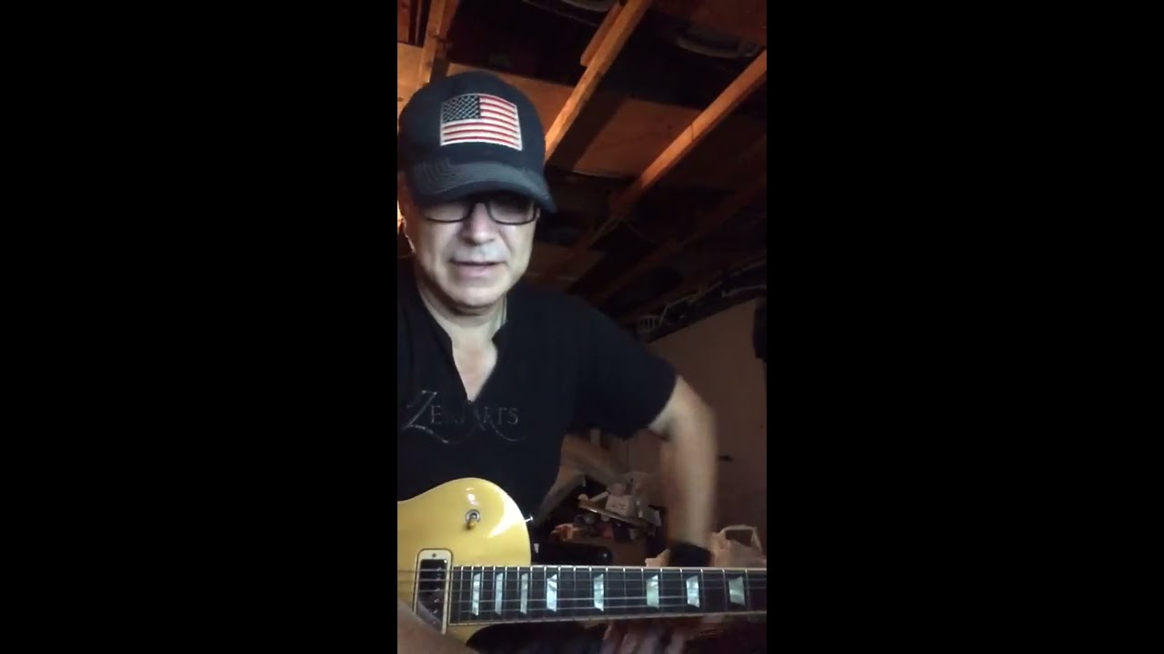 RUBEN REZA in RUBEN'S RETRO RIFFS #1 - One Of These Nights by Eagles (guitar solo cover)