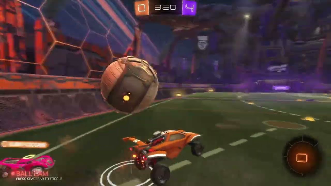 Postihnutý  hraju Rocket League part 4