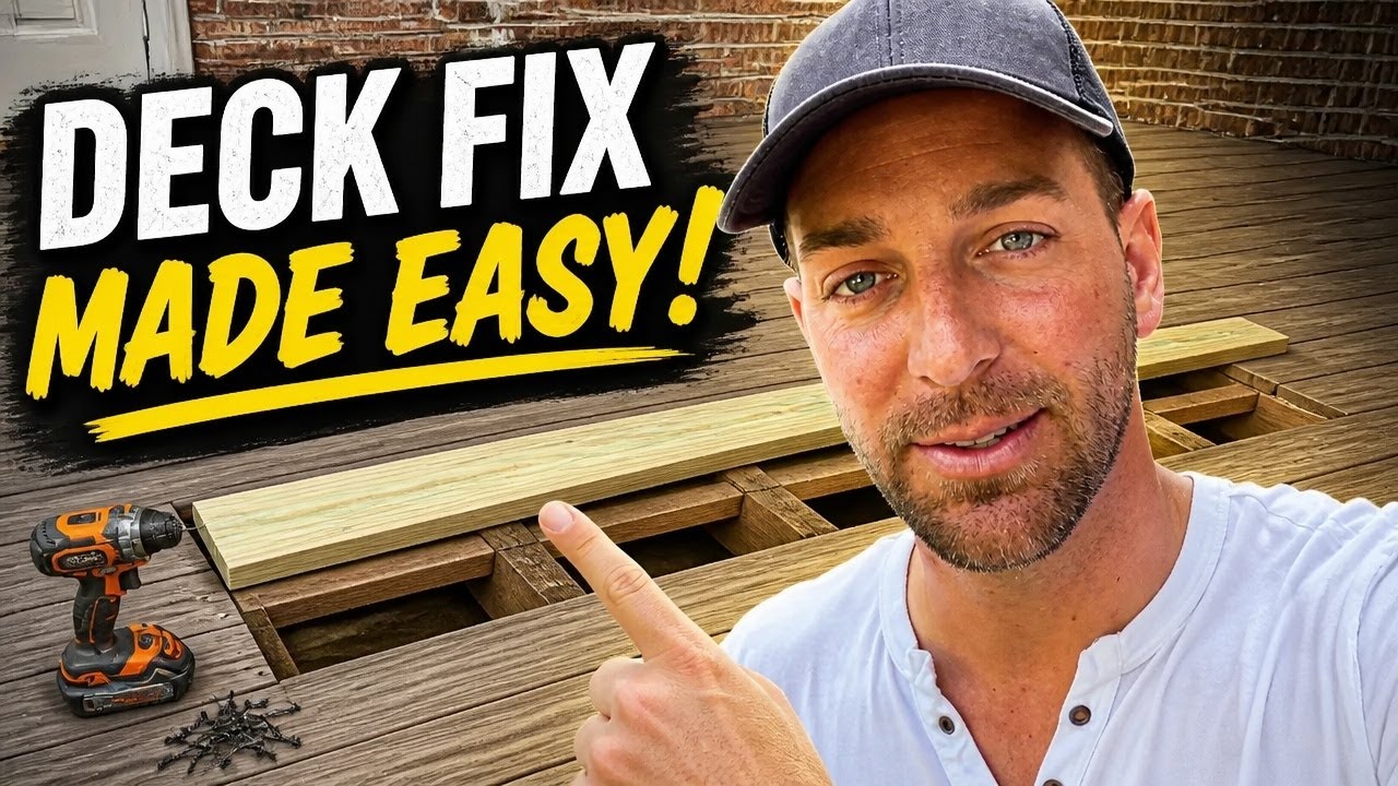 How to Replace a Deck Board
